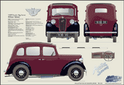 Austin Big Seven 4 door 1938-39